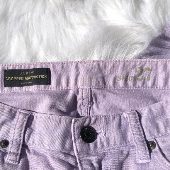 Cropped matchstick jean in garment-dyed denim - Picture 4 of 8